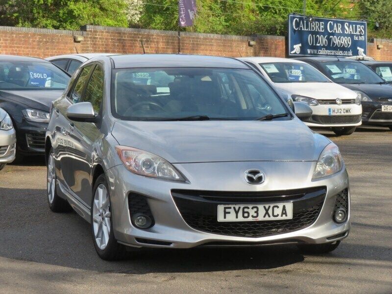 Silver Used 2013 Mazda 3 Hatchback | £5,495 (A bit pricey) - Image 1/4
