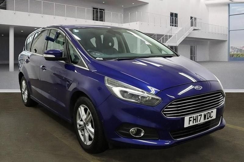 Impact blue pearl Used 2017 Ford S-MAX Titanium MPV | £11,475 (Fair price) - Image 1/1