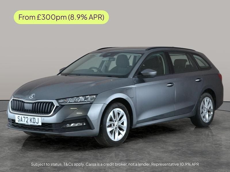 Grey Used 2022 Skoda Octavia SE Technology Estate | £18,035 (Good price) - Image 1/3