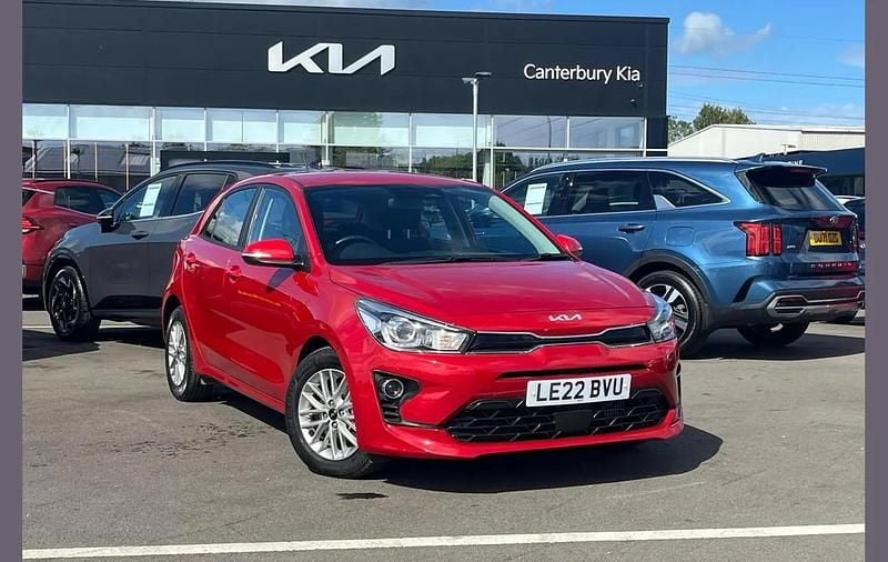 Red Used 2022 Kia Rio 2 Hatchback | £15,995 (Fair price) - Image 1/4