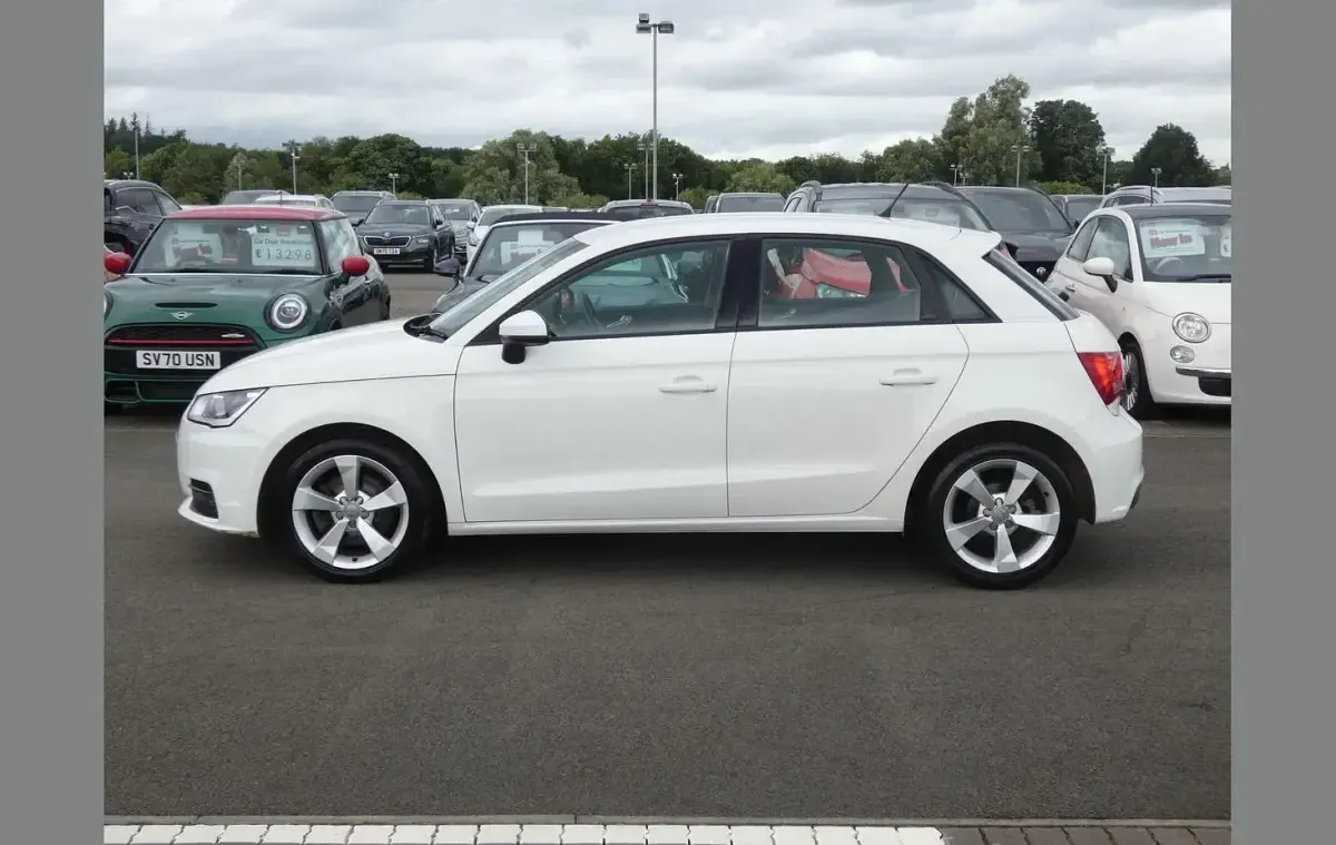 Used Audi A1 Sport 123 HP (90 kW) 2018 White Hatchback