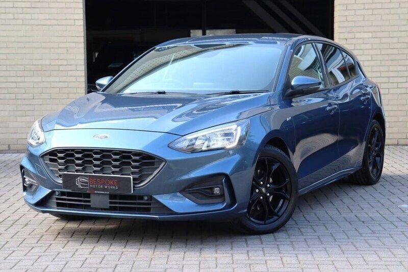 Blue Used 2020 Ford Focus ST-Line Hatchback | £13,995 (Fair price) - Image 1/4