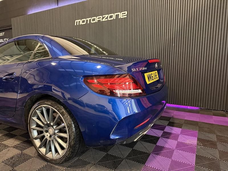 Used Mercedes E250 AMG line 204 HP (150 kW) 2016 Blue Cabriolet