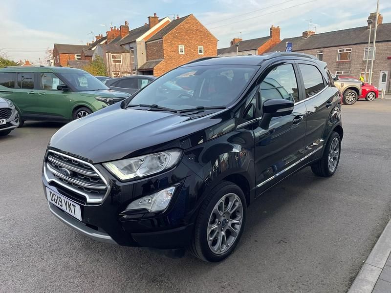 Used Ford Ecosport Titanium 125 HP (91 kW) 2019 Black SUV