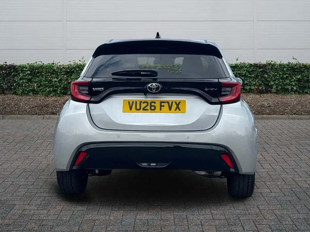 New Toyota Yaris 2026 Silver Hatchback