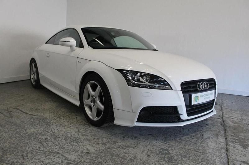 Used Audi TT Black Edition 170 HP (125 kW) 2014 White Coupe