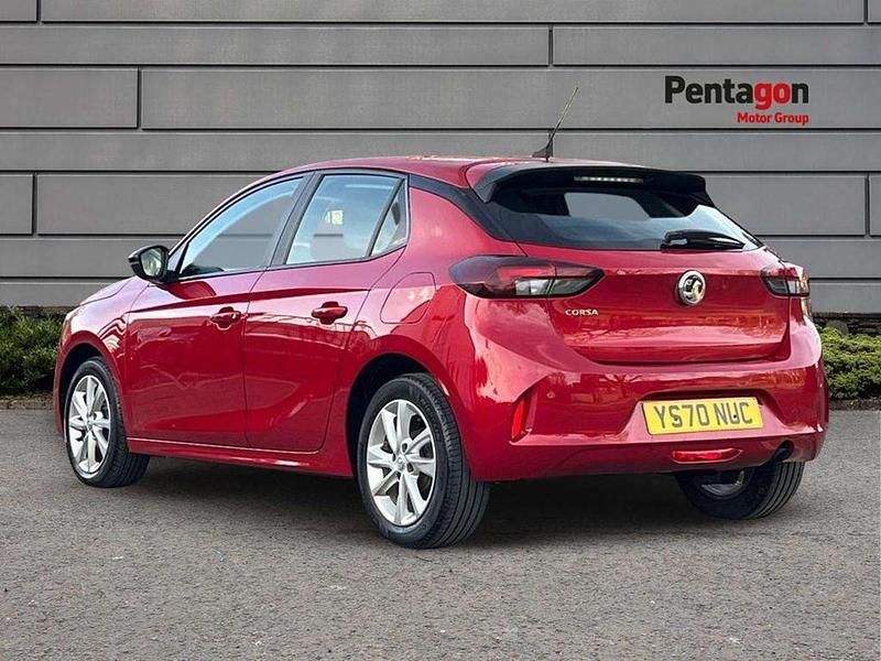Used Vauxhall Corsa 73 HP (53 kW) 2020 Red Hatchback