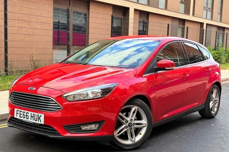Red Used 2016 Ford Focus Zetec Hatchback | £2,490 (Fair price) - Image 1/1