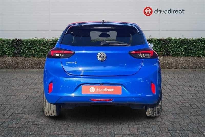 Used Vauxhall Corsa-e Elite 100 kW (136 HP) 2020 Blue Hatchback