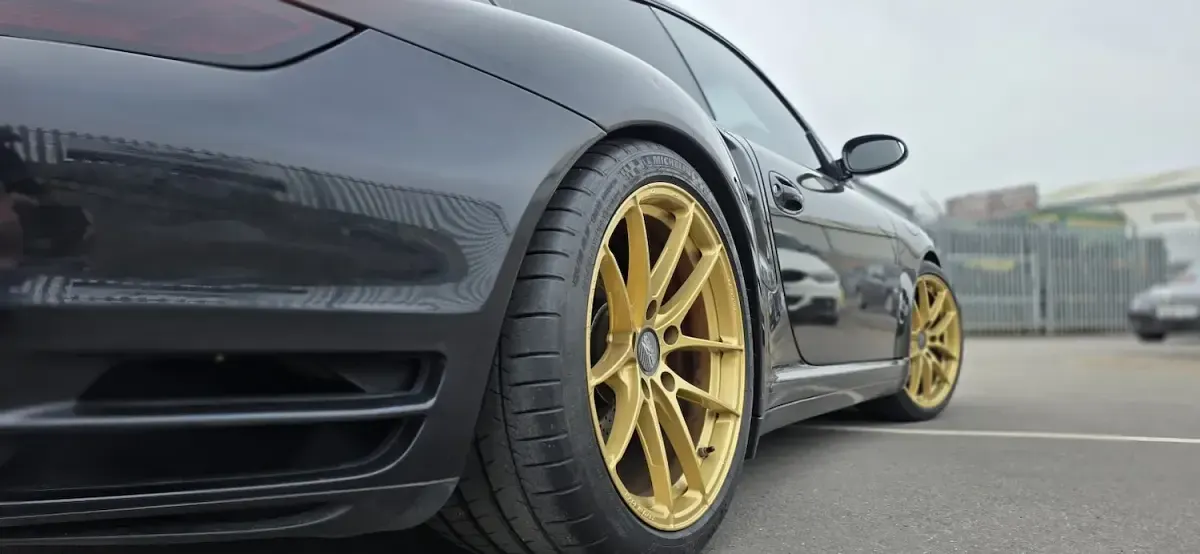 Used Porsche 997 Turbo 480 HP (353 kW) 2008 Black Coupe