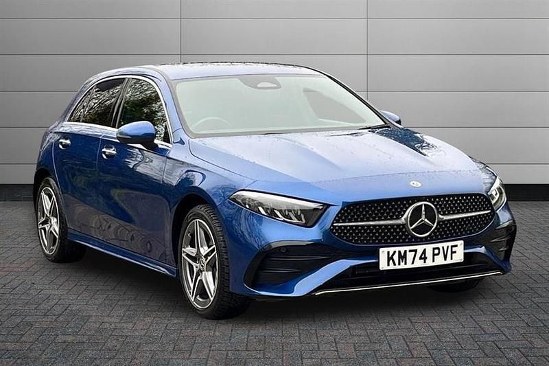 Spectral blue Used 2024 Mercedes A250 Executive Hatchback | £25,395 (Fair price) - Image 1/4