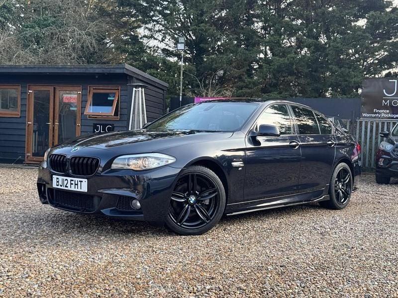 Used BMW 520 M Sport 2012 Black Sedan