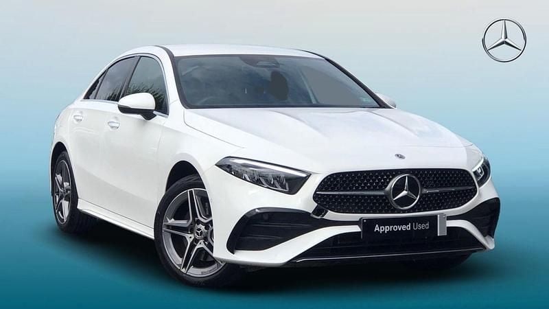 White Used 2024 Mercedes A250 Executive Sedan | £25,295 (Fair price) - Image 1/4