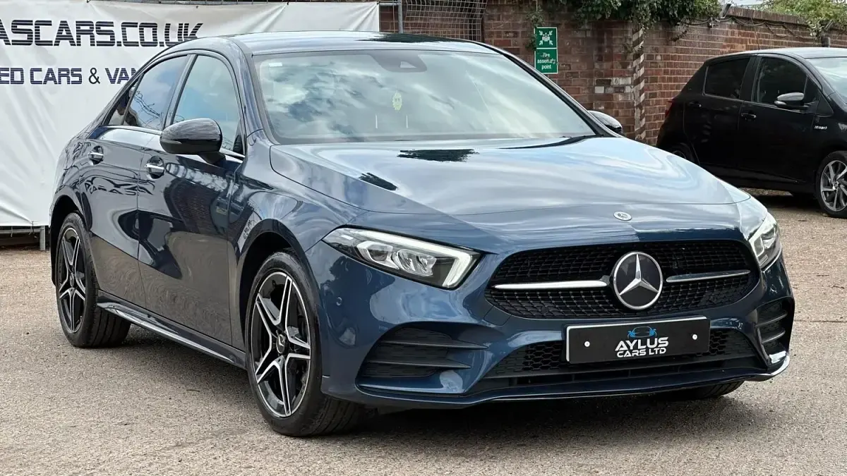 Used Mercedes A250 AMG Line Premium 2022 Blue Sedan