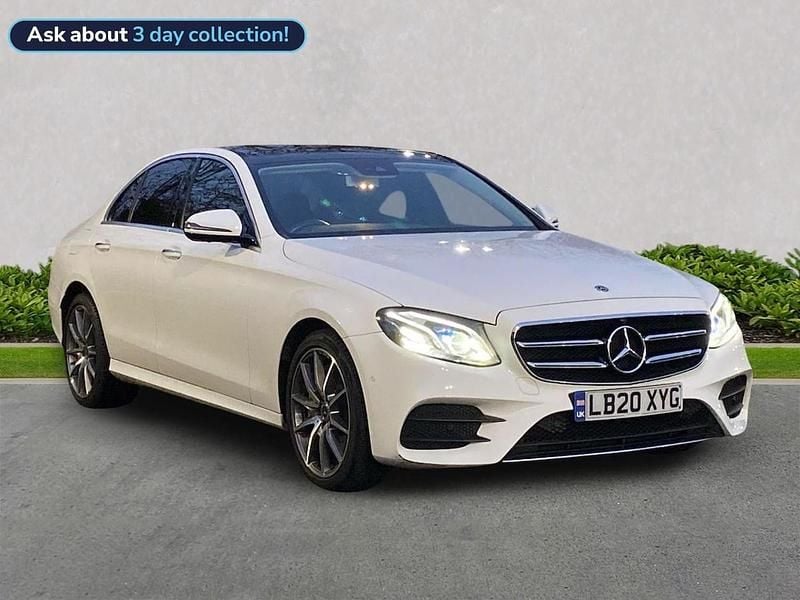 White Used 2020 Mercedes E450 AMG line Sedan | £28,799 - Image 1/4