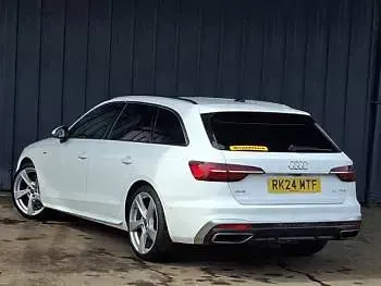 Used Audi A4 S-Line 204 HP (150 kW) 2024 White Estate