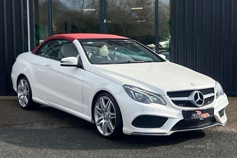 White Used 2015 Mercedes E350 AMG Line Premium Cabriolet | £15,995 (Fair price) - Image 1/1