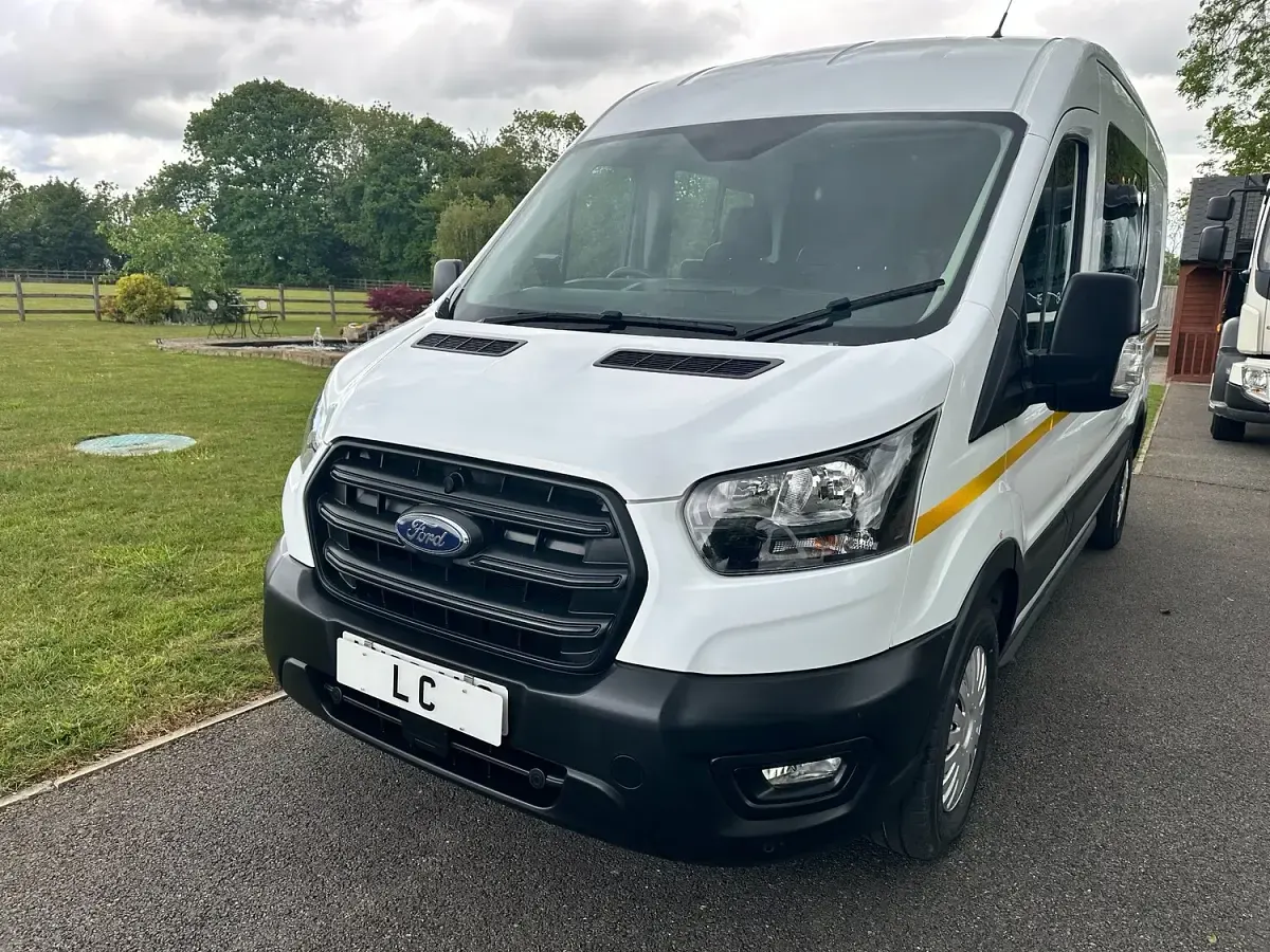 Used Ford Transit 130 HP (95 kW) 2023 White Van