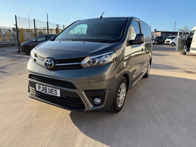 Grey Used 2018 Toyota Proace Comfort Van | £9,954 (Fair price) - Image 1/4
