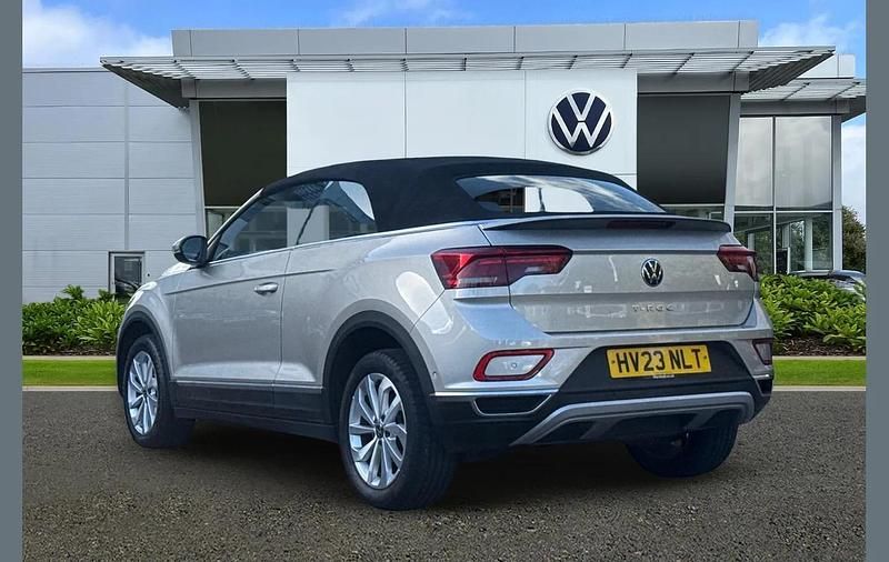 Used VW T-Roc Cabriolet Style 108 HP (79 kW) 2023 Silver Cabriolet