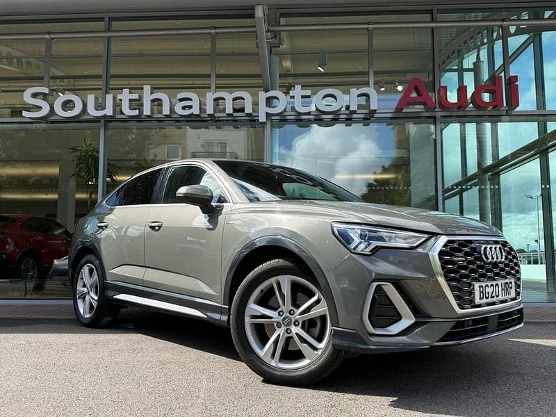 Grey Used 2020 Audi Q3 Sportback S-Line SUV | £29,790 (Fair price) - Image 1/3