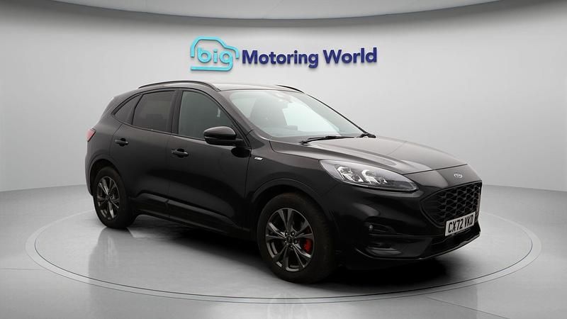 Black Used 2022 Ford Kuga ST-Line SUV | £19,100 (Good price) - Image 1/4