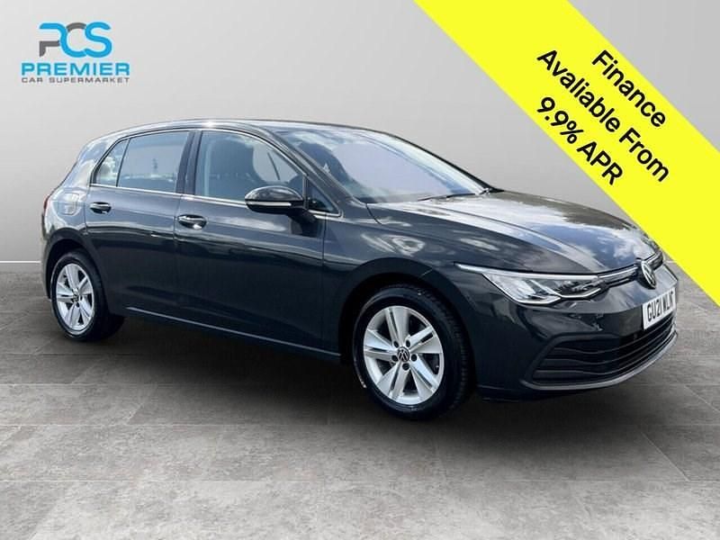 Grey Used 2021 VW Golf VIII Life Hatchback | £14,495 (Good price) - Image 1/3