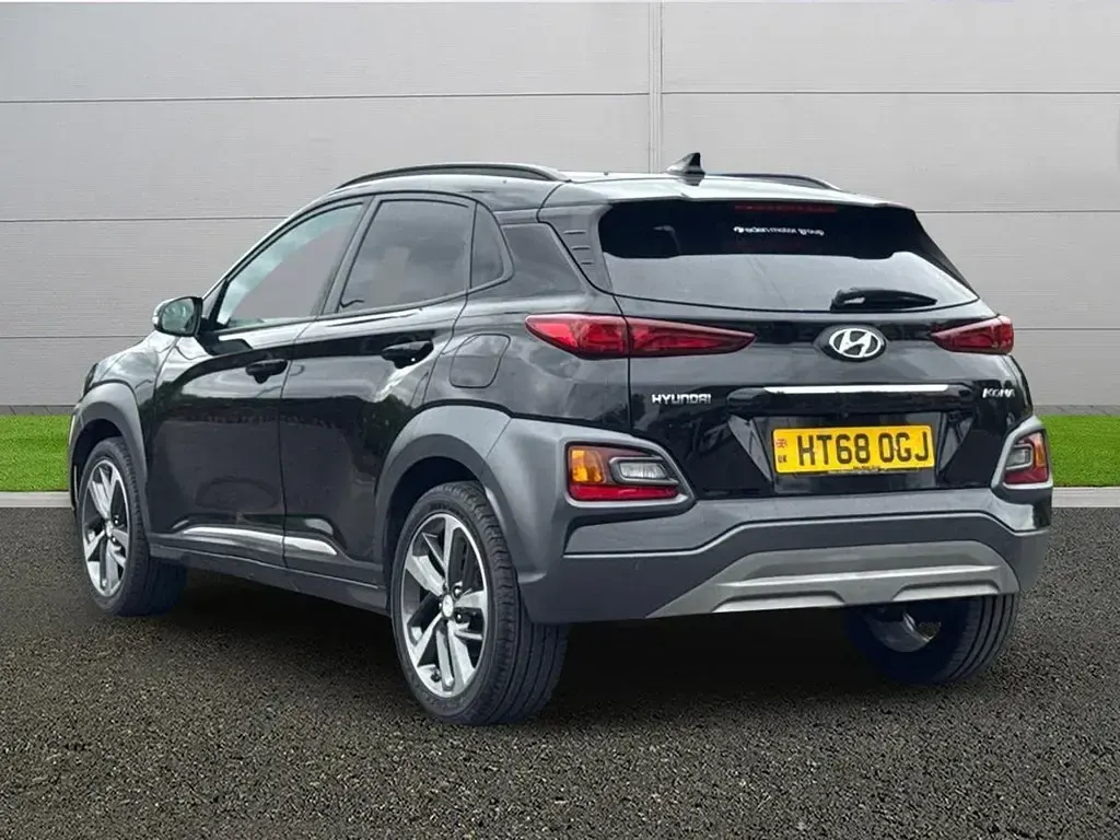 Second-hand Hyundai Kona Premium 120 CP (88 kW) 2019 Negru SUV