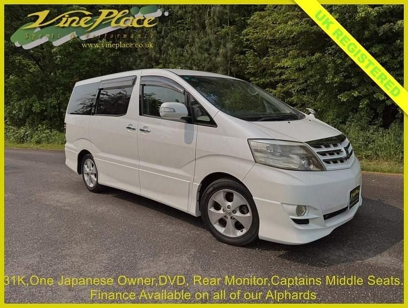 White Used 2007 Toyota Alphard MPV | £10,500 - Image 1/3