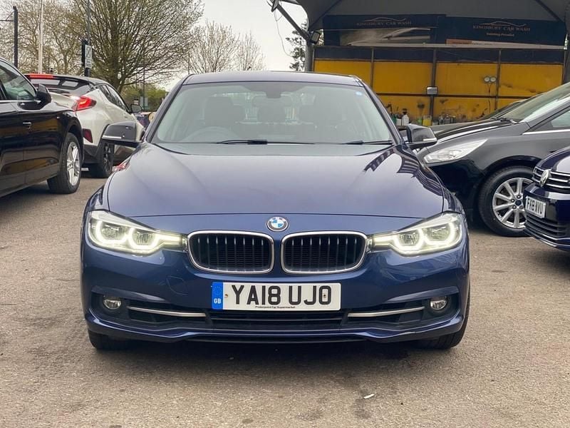 Used BMW 318 Sport Line 2018 Blue Sedan