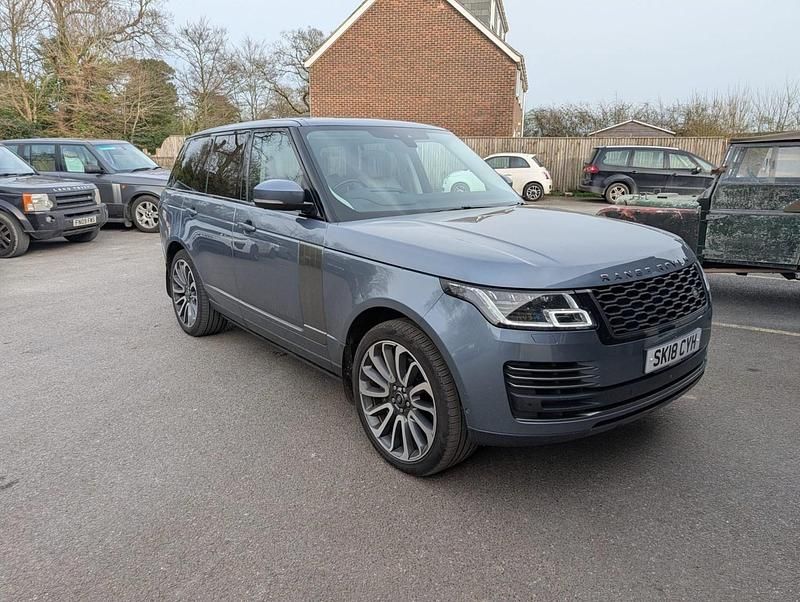 Used Land Rover Range Rover Autobiography 2018 Blue SUV