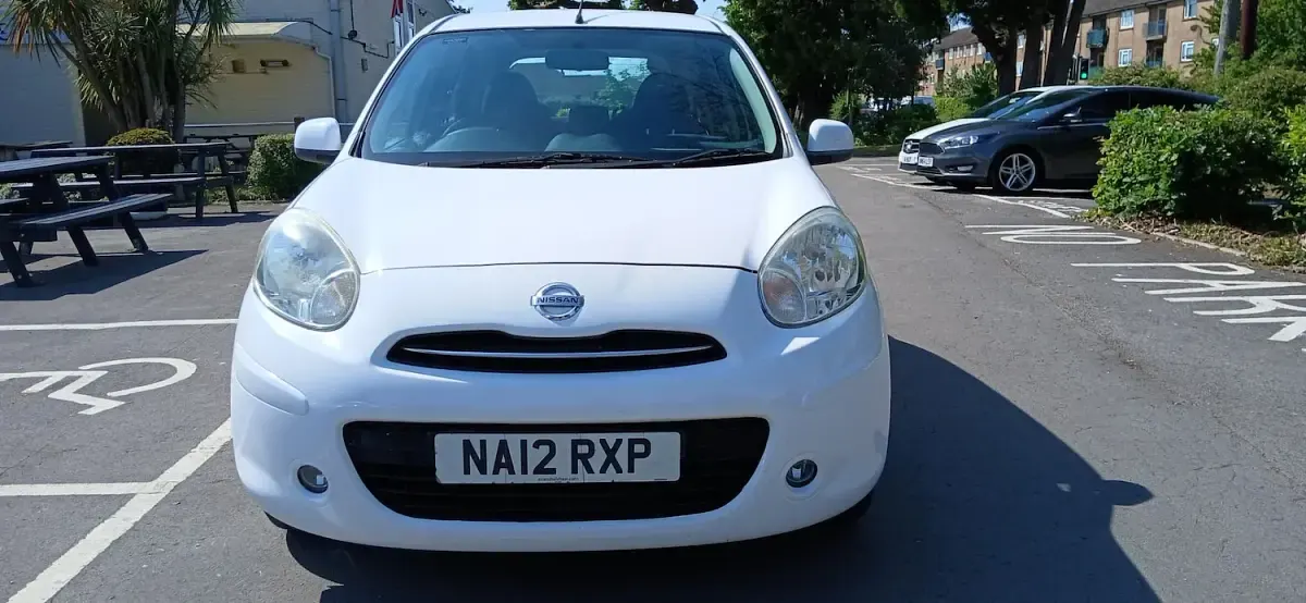 Used Nissan Micra Acenta 98 HP (72 kW) 2012 White Hatchback