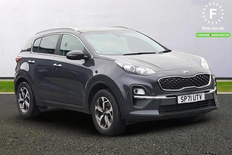 Grey Used 2021 Kia Sportage 2 SUV | £16,199 (Fair price) - Image 1/3
