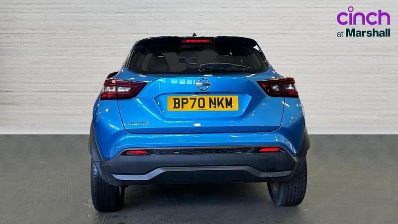 Used Nissan Juke Acenta 117 HP (86 kW) 2020 Blue SUV