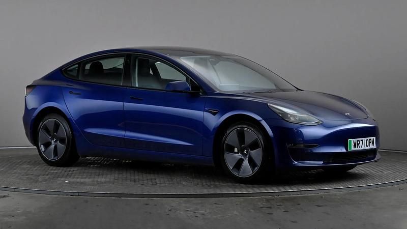 Blue Used 2021 Tesla Model 3 Long Range AWD Sedan | £18,998 (A bit pricey) - Image 1/3