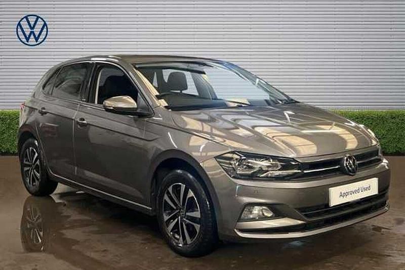 Used VW Polo United 80 HP (58 kW) 2021 Limestone grey metallic Hatchback