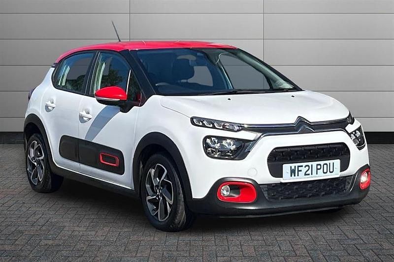 Used Citroën C3 PureTech 82 HP (60 kW) 2021 Polar white Hatchback