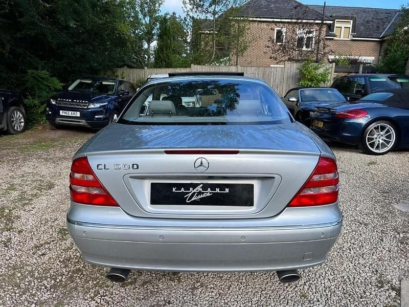 Used Mercedes CL500 303 HP (222 kW) 2002 Silver Coupe