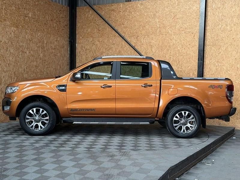Used Ford Ranger Wildtrack 2017 Orange Pickup