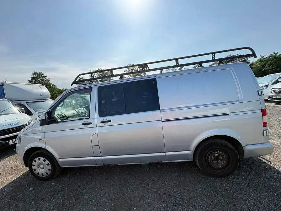 Used VW T5 140 HP (102 kW) 2011 Silver Van