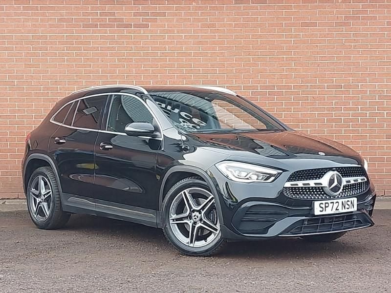 Black Used 2022 Mercedes GLA200 AMG line SUV | £25,998 (Fair price) - Image 1/4