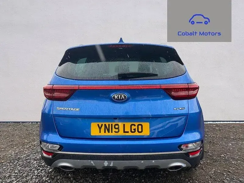 Used Kia Sportage GT-Line 134 HP (98 kW) 2019 Blue SUV