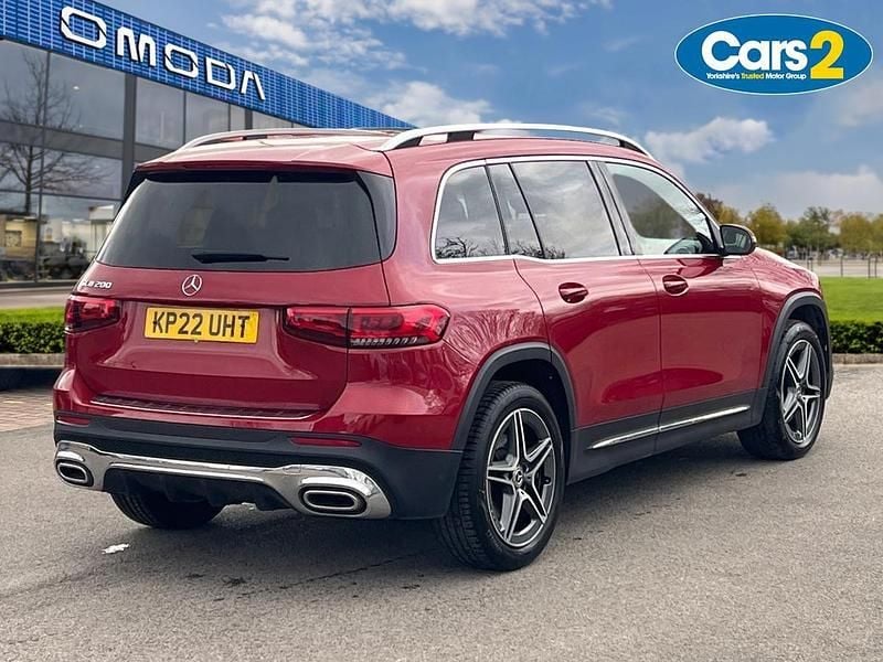 Used Mercedes GLB200 AMG line 161 HP (118 kW) 2022 Red SUV