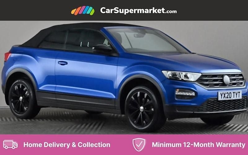 Used 2022 VW T-Roc Cabriolet Design Cabriolet | £16,197 (Fair price) - Image 1/4