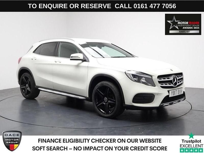 White Used 2017 Mercedes GLA200 AMG line SUV | £13,780 (Fair price) - Image 1/3
