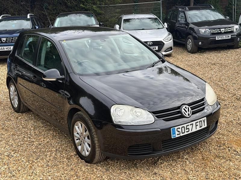 Used VW Golf VI Match 122 HP (89 kW) 2008 Black Hatchback