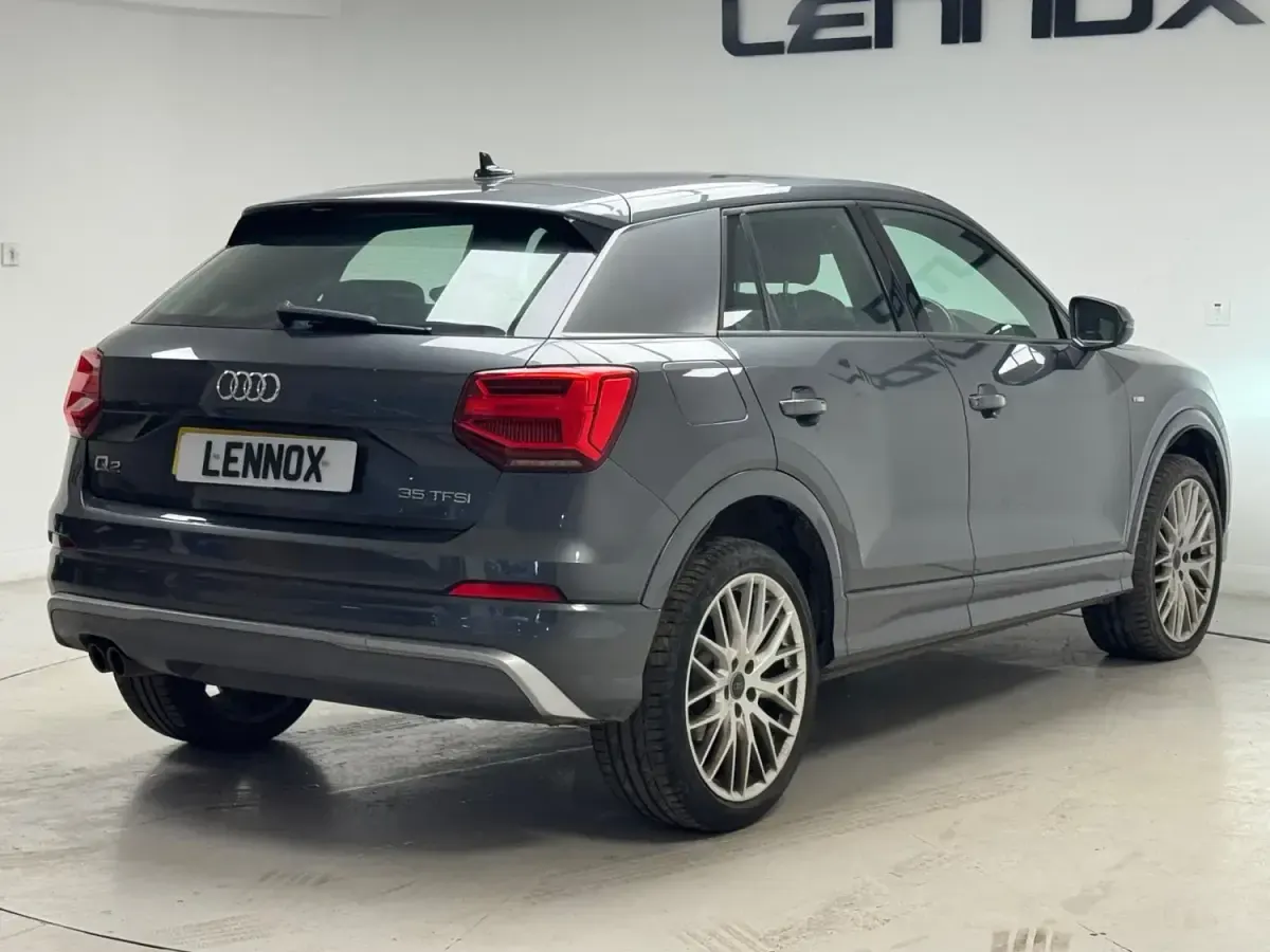 Begagnad Audi Q2 S-Line 150 HK (110 kW) 2019 Grå SUV