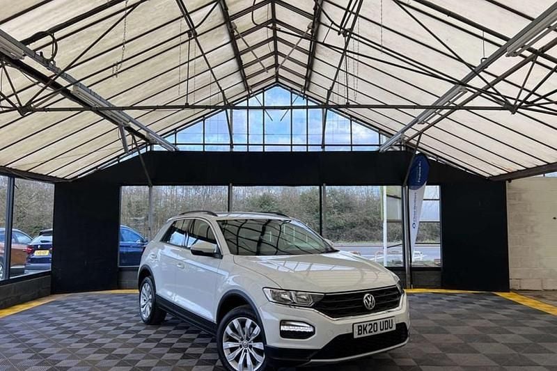 Used VW T-Roc SE 150 HP (110 kW) 2020 White SUV