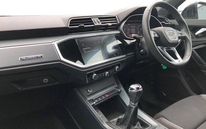 Usado Audi Q3 S-Line 150 CV (110 kW) 2020 Negro SUV
