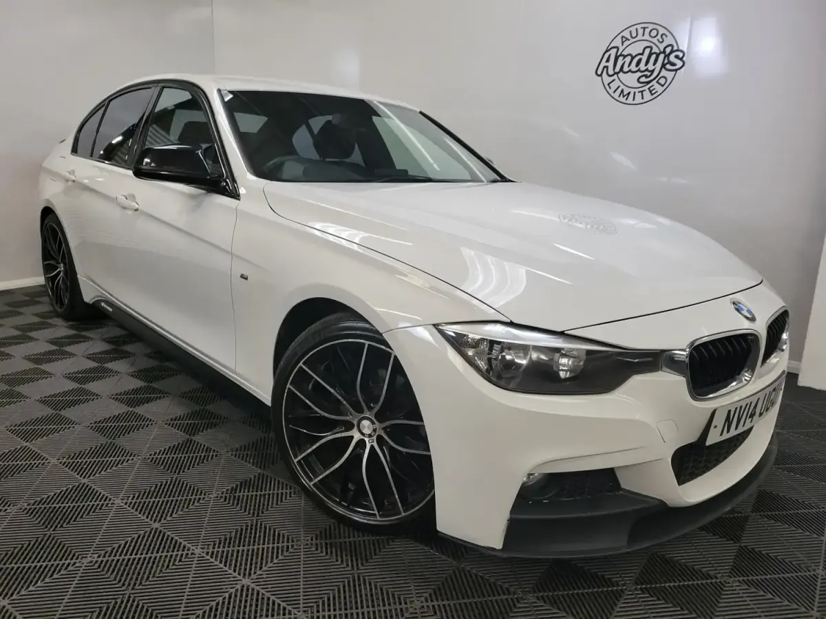Begagnad BMW 318 M Sport 2014 Vit Sedan